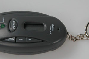 ALCOHOL TESTER MET LED INDICATOR EN TIMER
